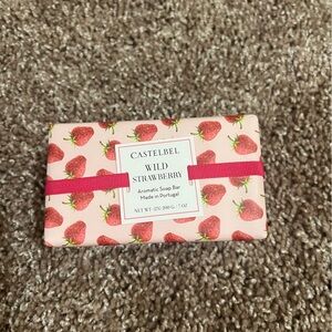 CASTELBEL Wild Strawberry - Aromatic Soap Bar Set (2x/ 7oz) Made in Portugal